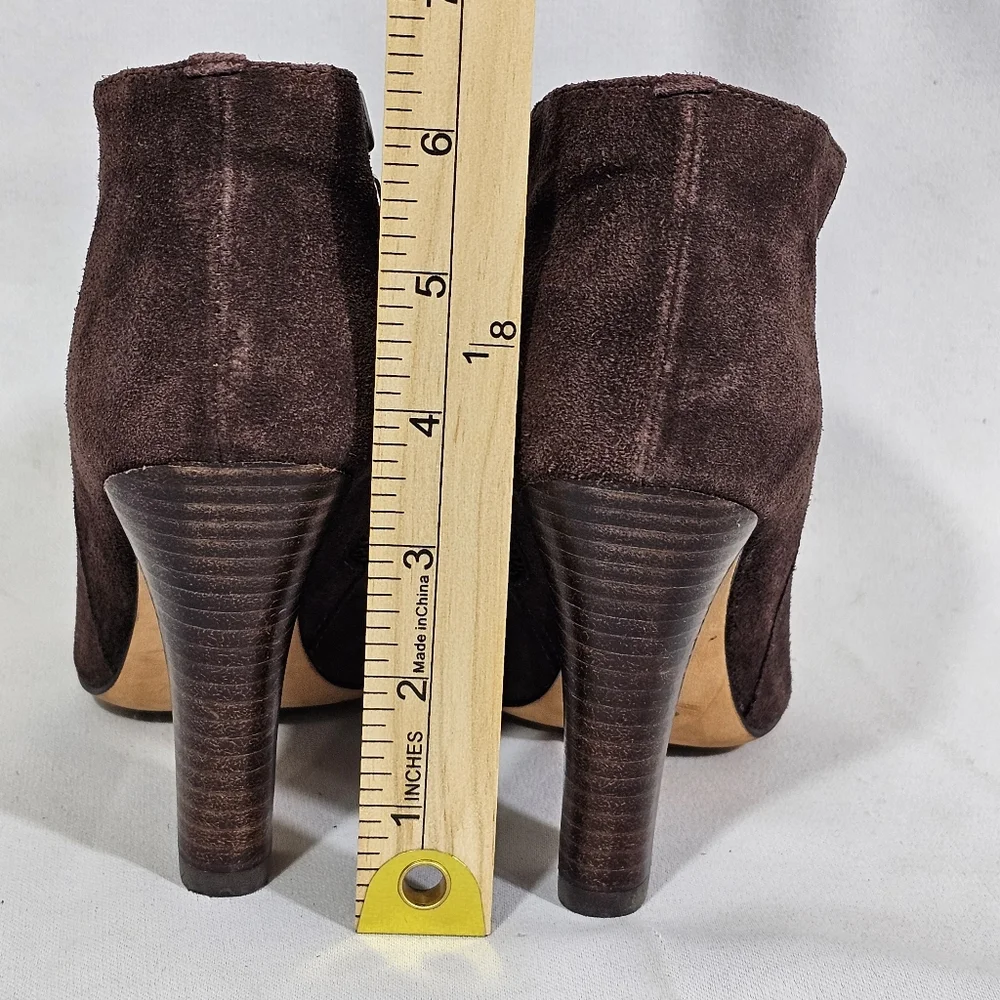 Alexandre Birman Suede Leather High Heel Ankle Boots Women's Size 36‎